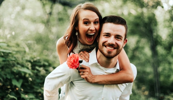 Couple Happy as Irish Weddings Possible From July