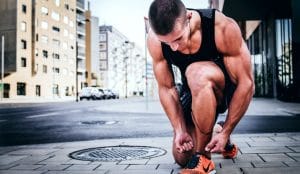 Man running for his Mental Health During COVID19