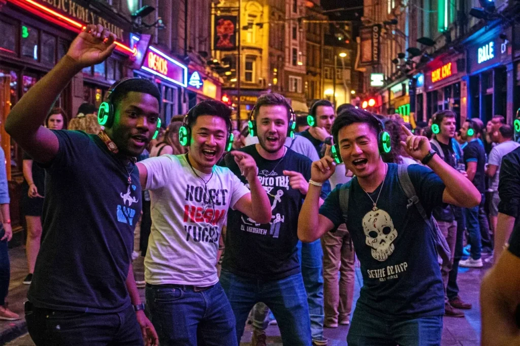 Liverpool stag do activities like a silent disco